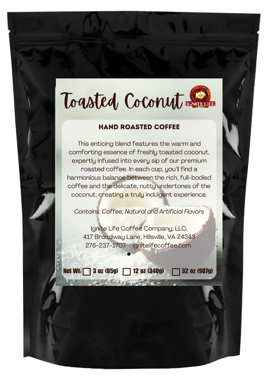 Toasted Coconut | Ignite Life Coffee